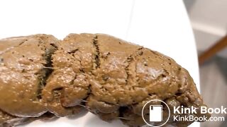 A Peaceful Shit on the Toilet Seat