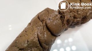 A Peaceful Shit on the Toilet Seat