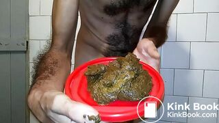 A massive creamy load of poo from my ass