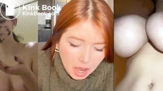 3 panel Red Head eating shit