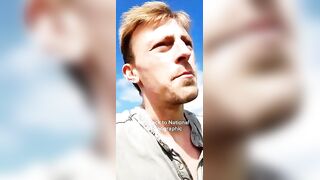 Hot Irish Bloke Squatting Taking A Shit Outdoors