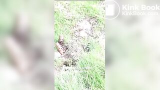 Hot Irish Bloke Squatting Taking A Shit Outdoors