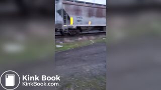 Shitting on a worthless human toilet shit whore by