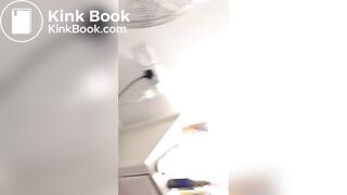 Spying on girlfriend pukeing off her head on Coke