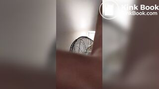 Spying on girlfriend pukeing off her head on Coke