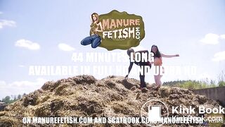 Manure Sports Dunghill Climbing - lesbian cowshit