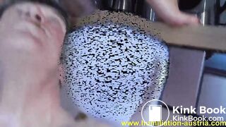 cuckold grandpa get shit in face