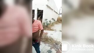 Shemale Shitting on old man's face