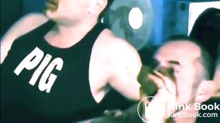 shit-kissing, shit-eating couple