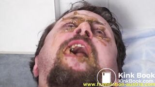 the human toilet brush for shit