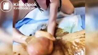 Hottest scat bj scene candidate puke too