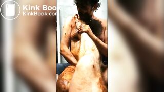 Ozzie licking shit off his mate's feet