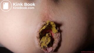 He Poses Shits Rides On Dildo