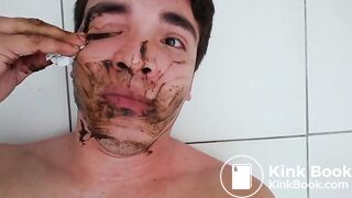 Cute Face Covered in Shit