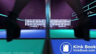 Elizabeth working late