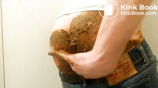 twink shits and smears in clothes