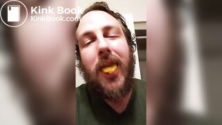 Lick a corn poop
