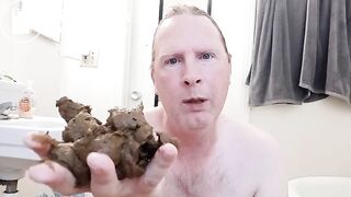 HD painal shit smear dirty talk part 2