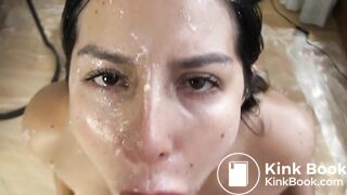 Vomit and Puke scene with Valentynexx , colombian  - Scat + Piss + Puke
