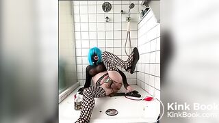 Sissy shit whore anal masturbation