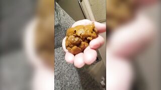 Eating shit