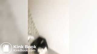 Pooping on the toilet