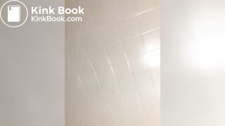 Pooping on the toilet