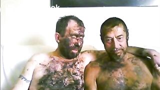 two guys loving shit