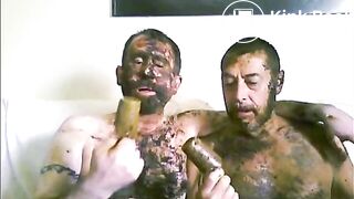 two guys loving shit