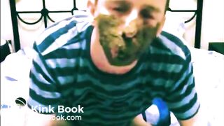shit pig eats and swallows his shit