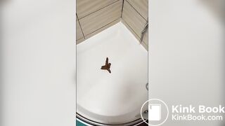 LovePoopME Smear feet and hand and cum on poop