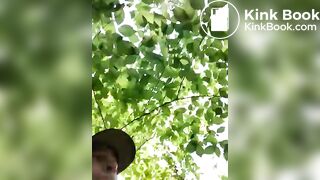 Pooping outside  - good shit