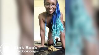 Teen Ebony Scat