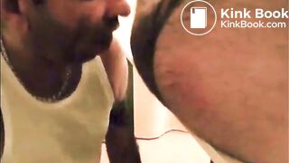 hungry amateur guy eating shit