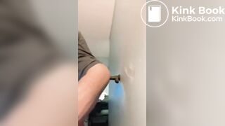 CLEANING OFF A SHITTY DOMINANT BOTTOMS DILDO