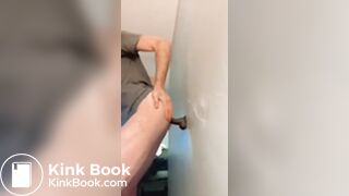 CLEANING OFF A SHITTY DOMINANT BOTTOMS DILDO