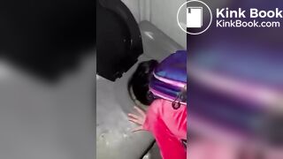 The Trashiest toilet slut ever