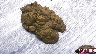 Sloppy Shit Explosion from Hot Trans BBW