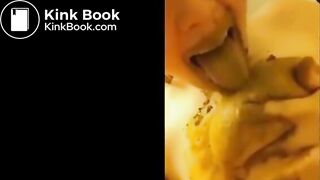 Wife eating shit - Scat
