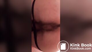 Tattooed Guy Shitting and Pissing