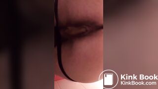 Tattooed Guy Shitting and Pissing