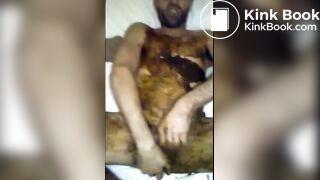 smearing & eating shit