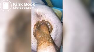 Fat dirty shit filled gay bear ass fisted hard