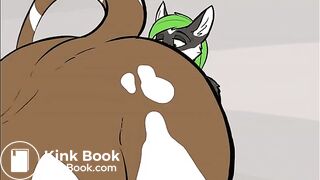Furry scat animation compilation 1#