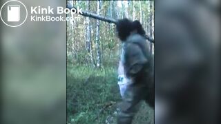 hard forest russian birching !!!