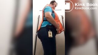 Shitting out nuggets and peeing