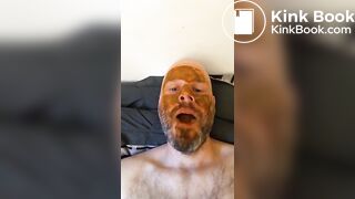 Playing and eating my shit