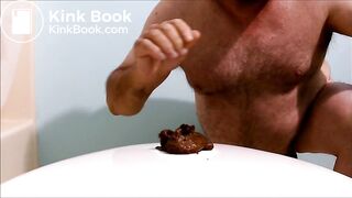 eating shit