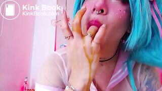 Extremely dirty girl from darkfanscomkellypink18