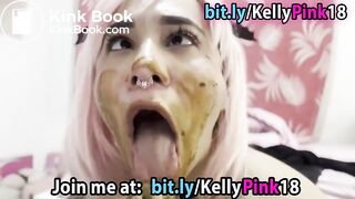 dirty anal shit face smearing